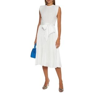 White Alice and Olivia short sleeve dress